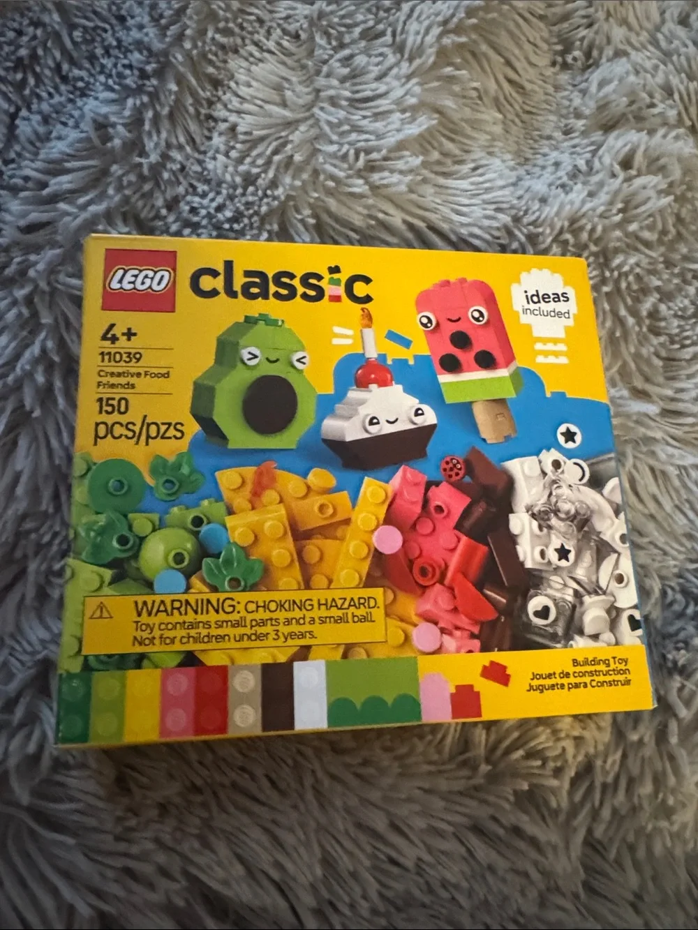LEGO Classic Creative Food Friends Building Set 11039